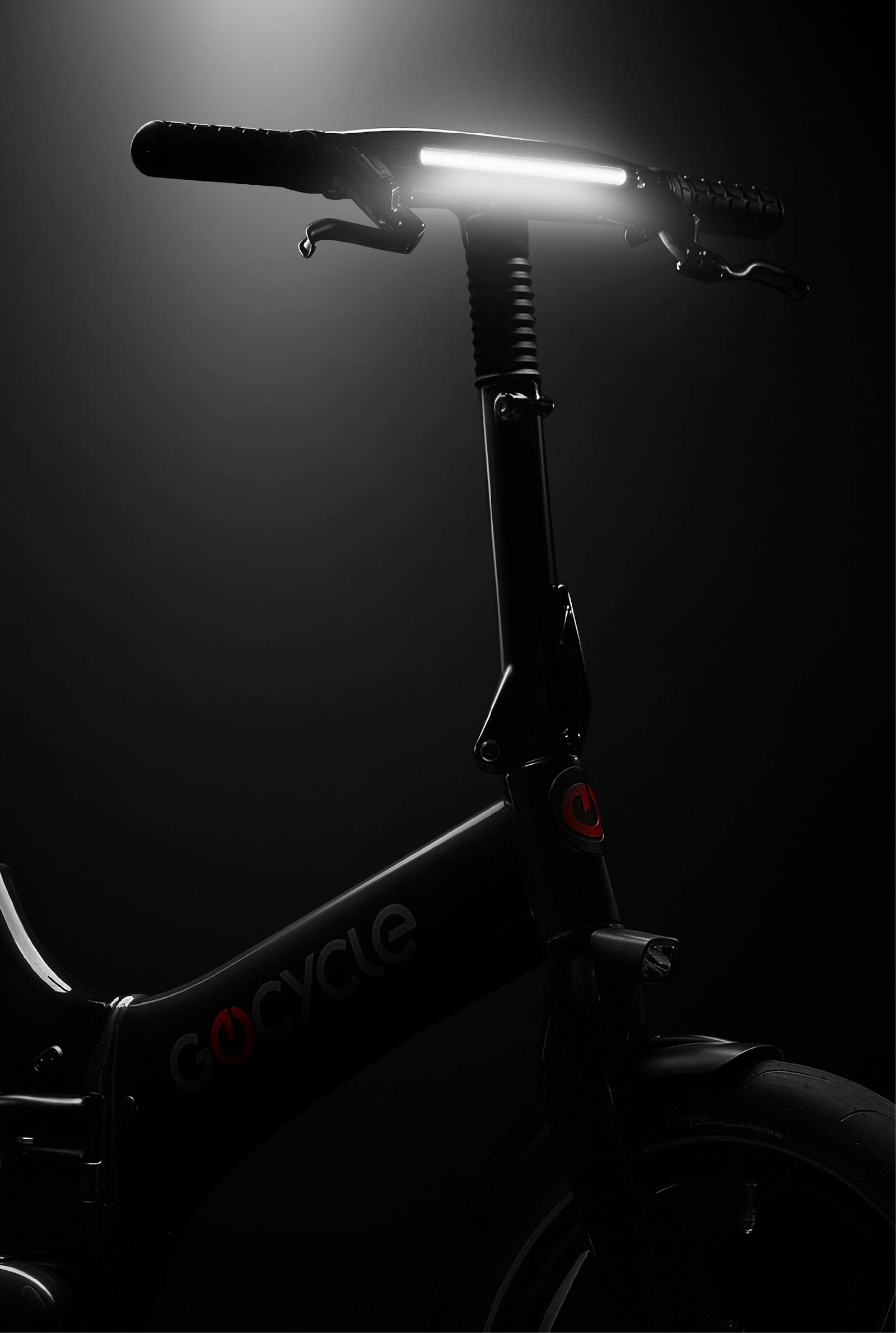 Feu de jour intégré au guidon du Gocycle G5